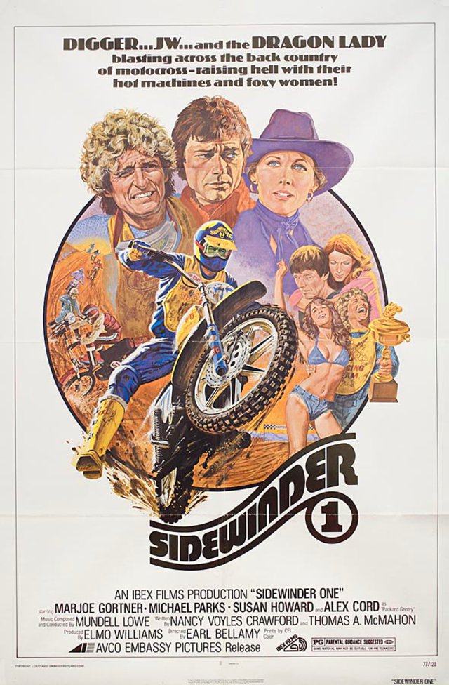 Sidewinder 1 Original 1977 U.S. One Sheet Movie Poster