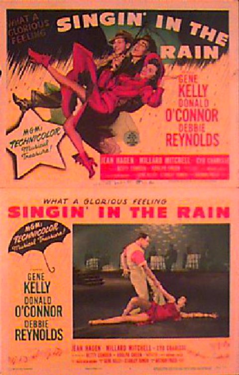 Singin' in the Rain Original 1952 U.S. Lobby Card Set