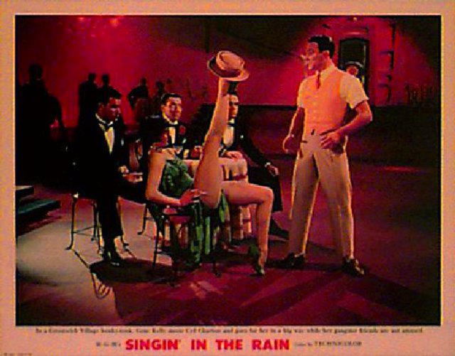Singin' in the Rain Original 1952 U.S. Scene Card