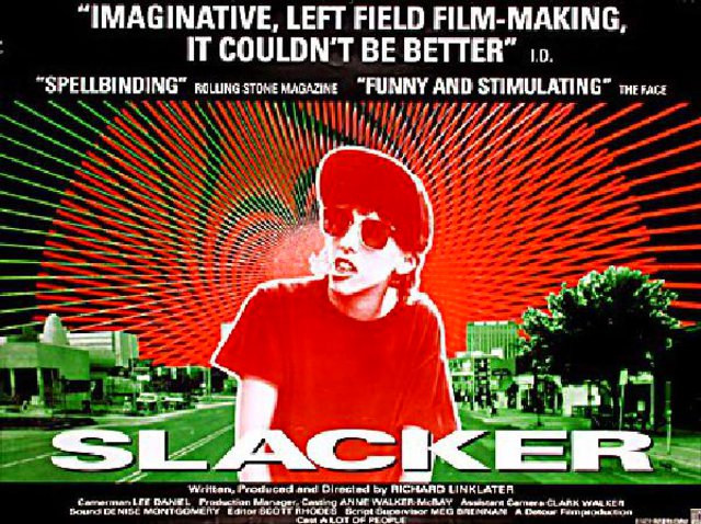 Slacker Original 1991 British Quad Movie Poster