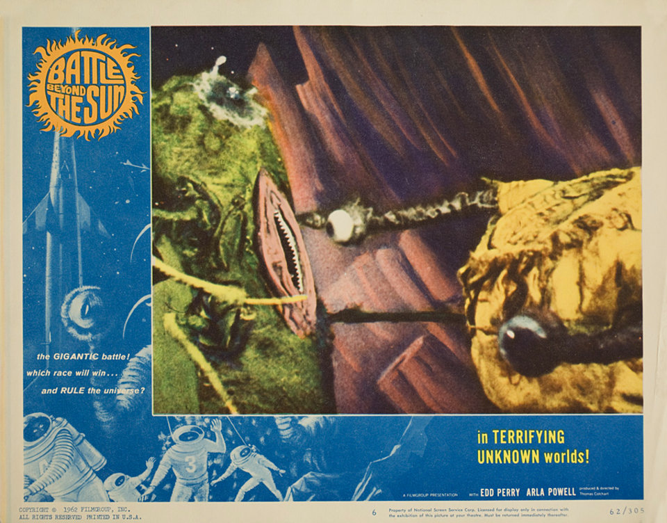 Battle Beyond the Sun Original 1962 U.S. Scene Card