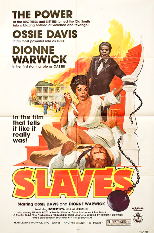 Slaves Original 1969 U.S. One Sheet Movie Poster