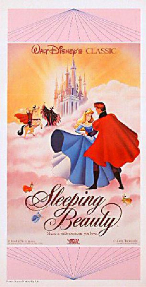 Sleeping Beauty Original R1980s Australian Daybill Movie Poster