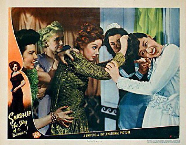 Smash-Up: The Story of a Woman Original 1946 U.S. Scene Card