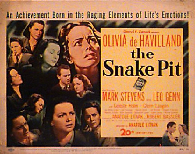 The Snake Pit Original 1949 U.S. Title Card