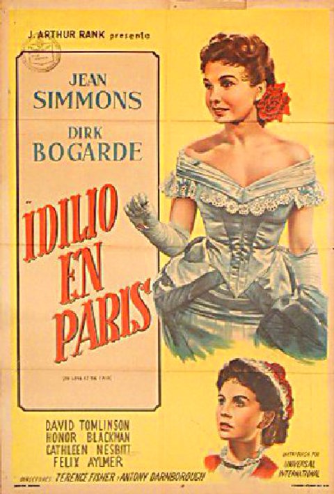 So Long at the Fair Original 1950 Argentine Movie Poster