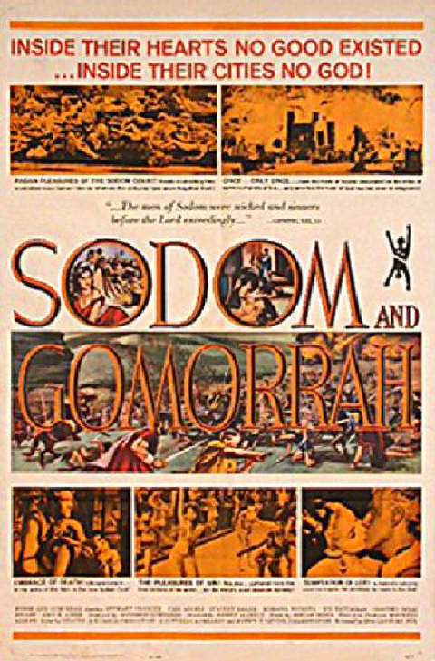 Sodom and Gomorrah Original 1963 U.S. One Sheet Movie Poster