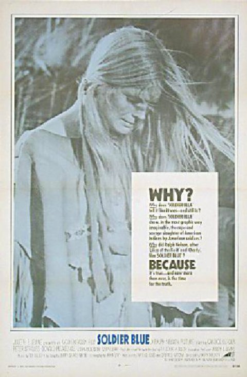 Soldier Blue Original 1970 U.S. One Sheet Movie Poster