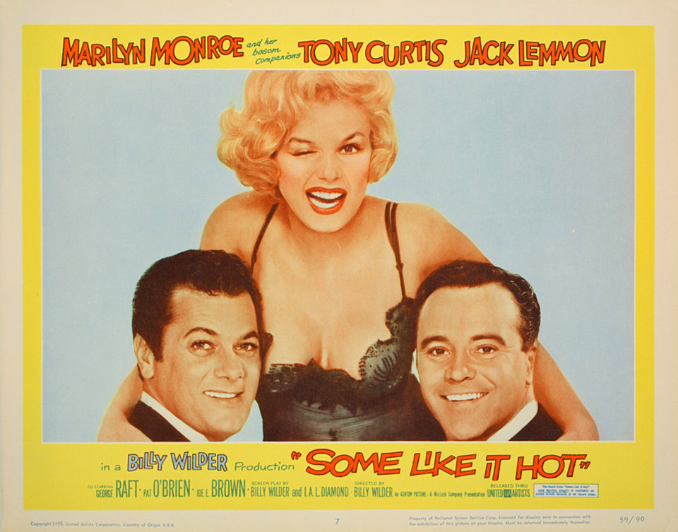 Some Like It Hot Original 1959 U.S. Scene Card
