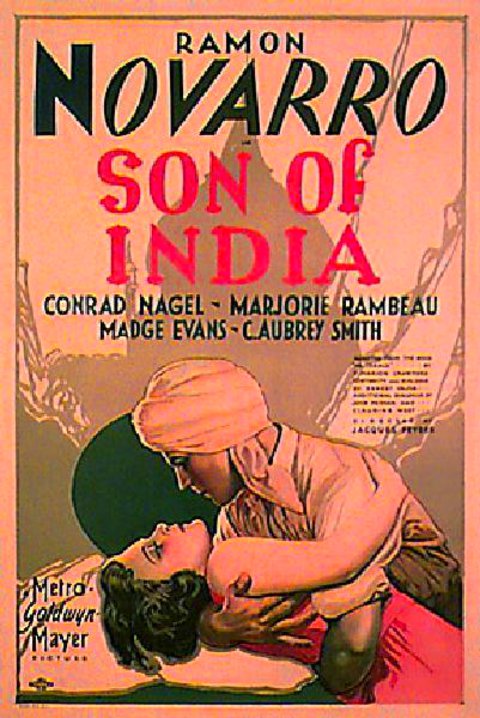 Son of India Original 1931 U.S. One Sheet Movie Poster