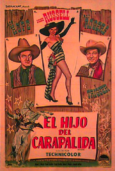 Son of Paleface Original 1952 Argentine Movie Poster