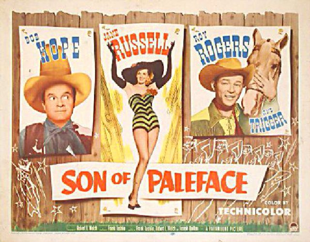 Son of Paleface Original 1956 U.S. Half Sheet Movie Poster