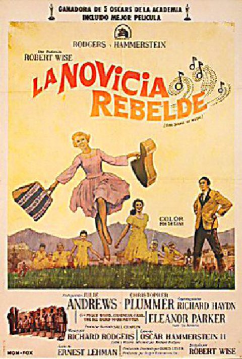 The Sound of Music Original 1965 Argentine Movie Poster