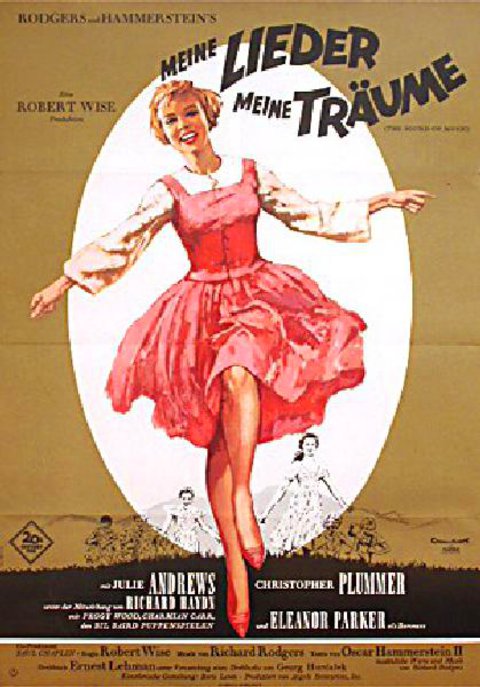 The Sound of Music Original 1965 German A1 Movie Poster
