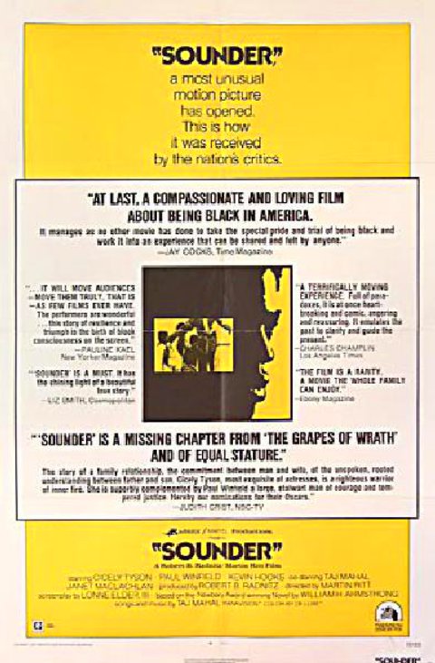 Sounder Original 1972 U.S. One Sheet Movie Poster