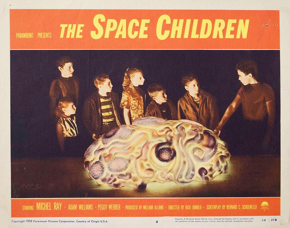 The Space Children Original 1958 U.S. Scene Card