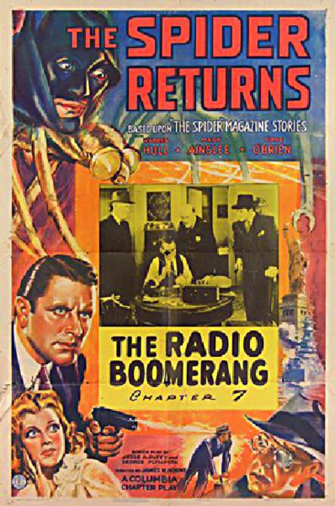 The Spider Returns Original 1941 U.S. One Sheet Movie Poster