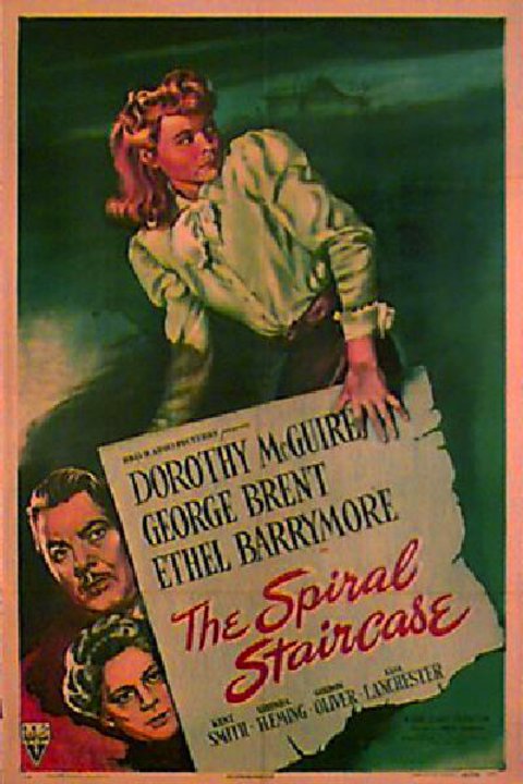 The Spiral Staircase Original 1946 U.S. One Sheet Movie Poster