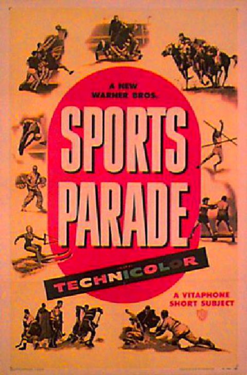 Sports Parade Original 1954 U.S. One Sheet Movie Poster