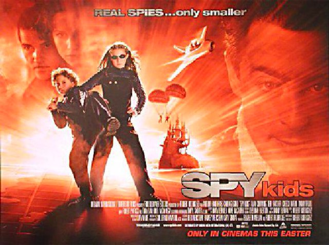 Spy Kids Original 2001 British Quad Movie Poster