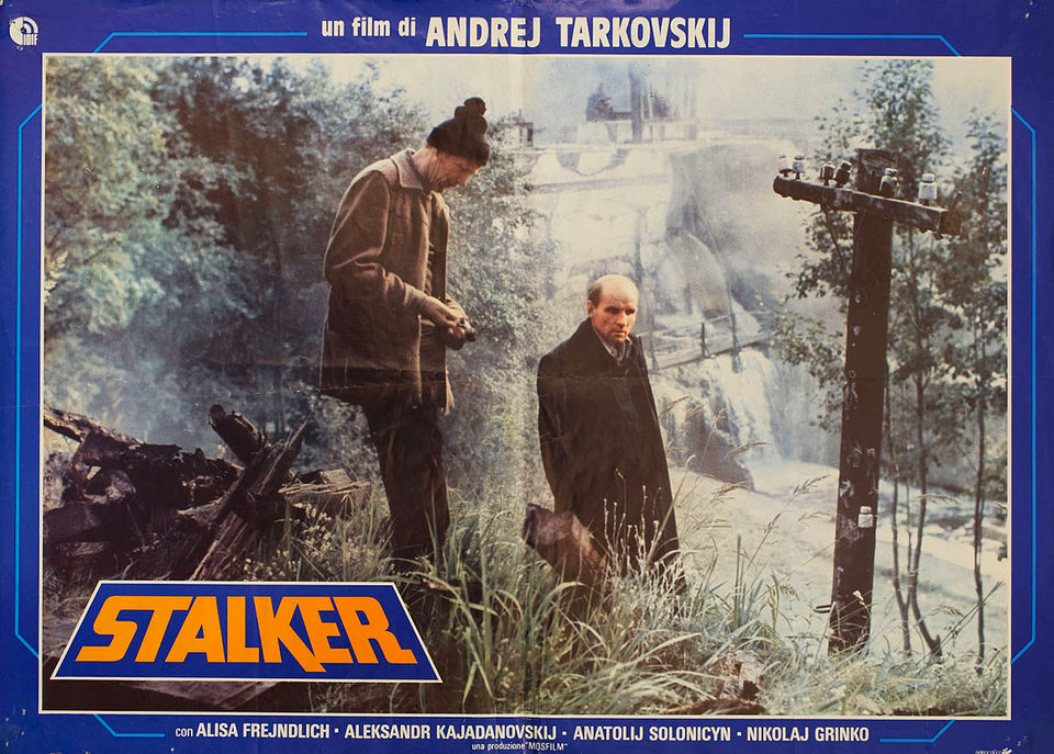 Stalker Original 1981 Italian Fotobusta Movie Poster