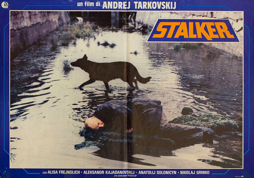 Stalker Original 1981 Italian Fotobusta Movie Poster