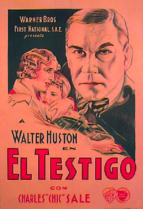 The Star Witness Original 1931 Spanish B1 Movie Poster