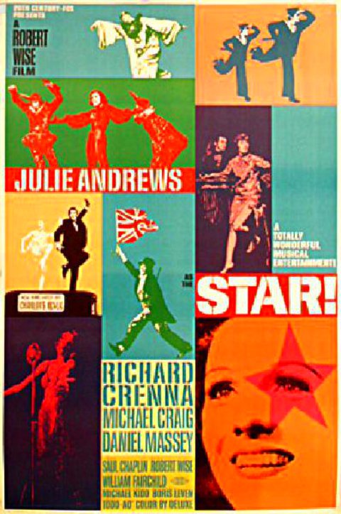 Star! Original 1968 U.S. 40 by 60 Movie Poster