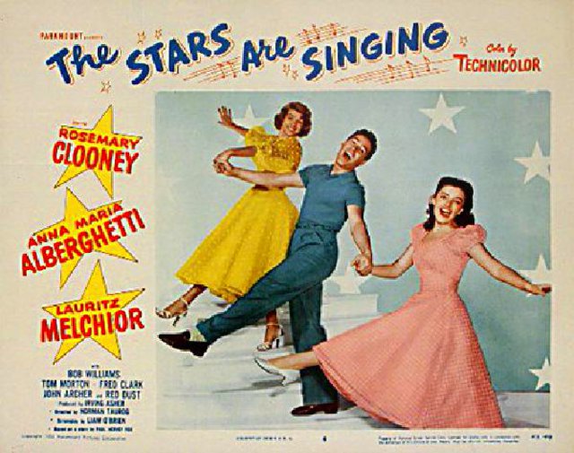 The Stars Are Singing Original 1953 U.S. Scene Card