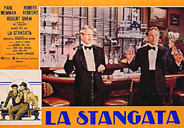 The Sting Original 1974 Italian Fotobusta Movie Poster