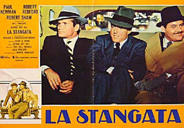 The Sting Original 1974 Italian Fotobusta Movie Poster