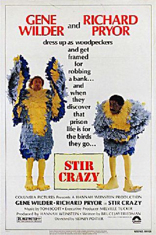STIR CRAZY USオリジナル映画ポスター Stir Crazy (1980) Original Movie Posters - Posteritati Movie