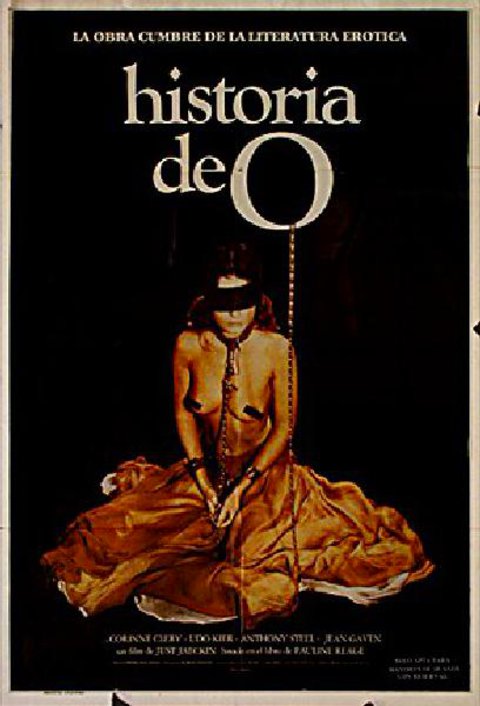The Story of O Original 1975 Argentine Movie Poster