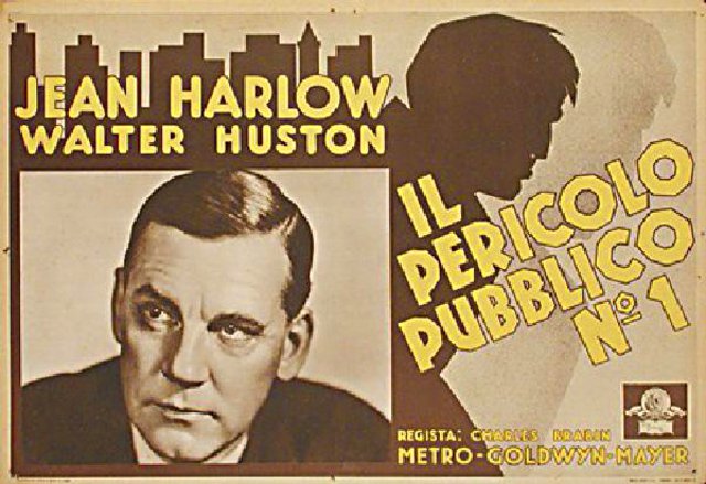 The Beast of the City 1932 Italian Fotobusta Poster