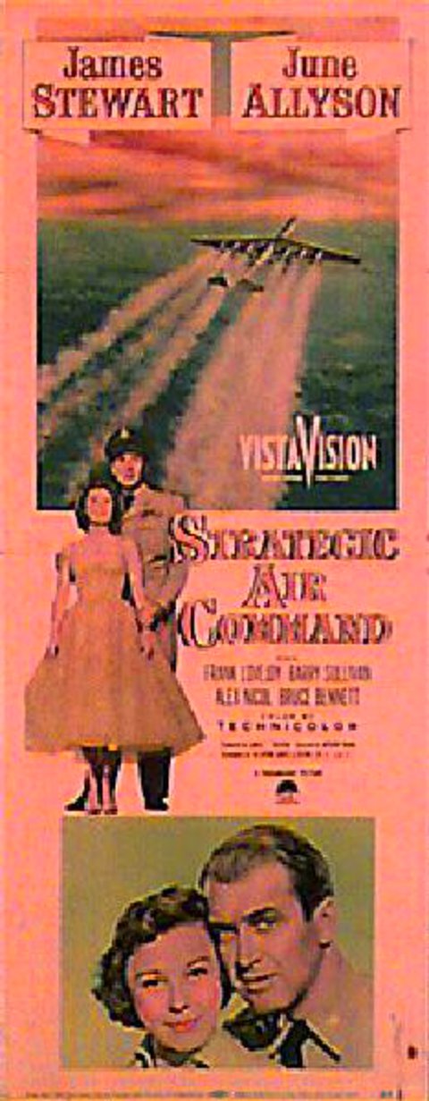 Strategic Air Command Original 1955 U.S. Insert Movie Poster