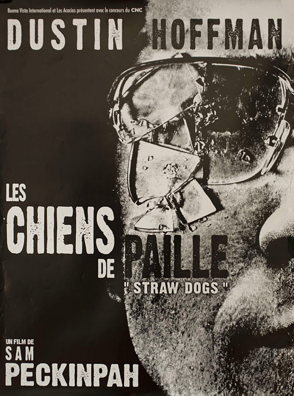 Straw Dogs Original R1990s French Petite Movie Poster