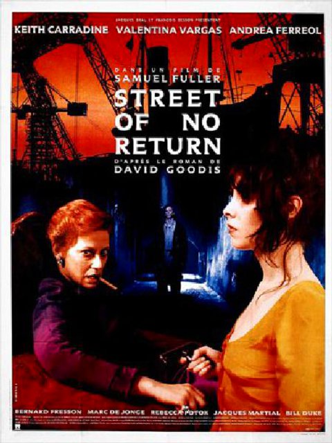 Street of No Return Original 1988 French Grande Movie Poster