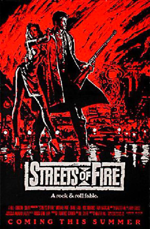 Streets of Fire Original 1984 U.S. One Sheet Movie Poster
