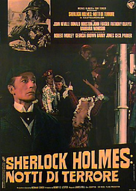 A Study in Terror Original 1966 Italian Fotobusta Movie Poster