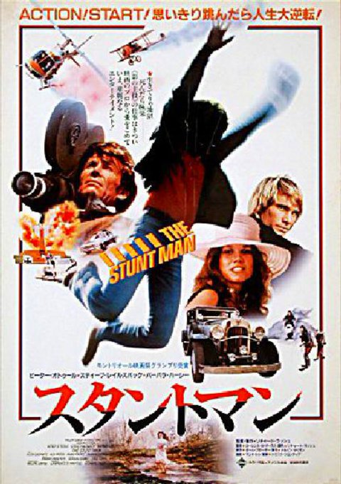 The Stunt Man Original 1982 Japanese B2 Movie Poster