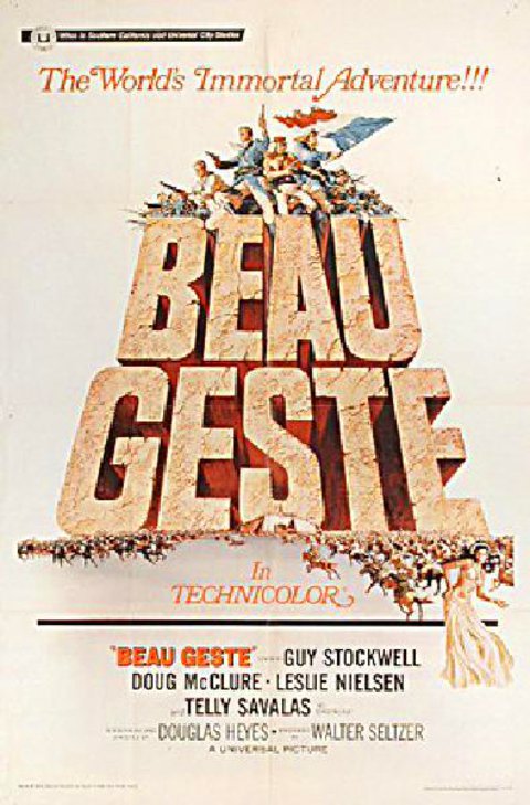 Beau Geste Original 1966 U.S. One Sheet Movie Poster