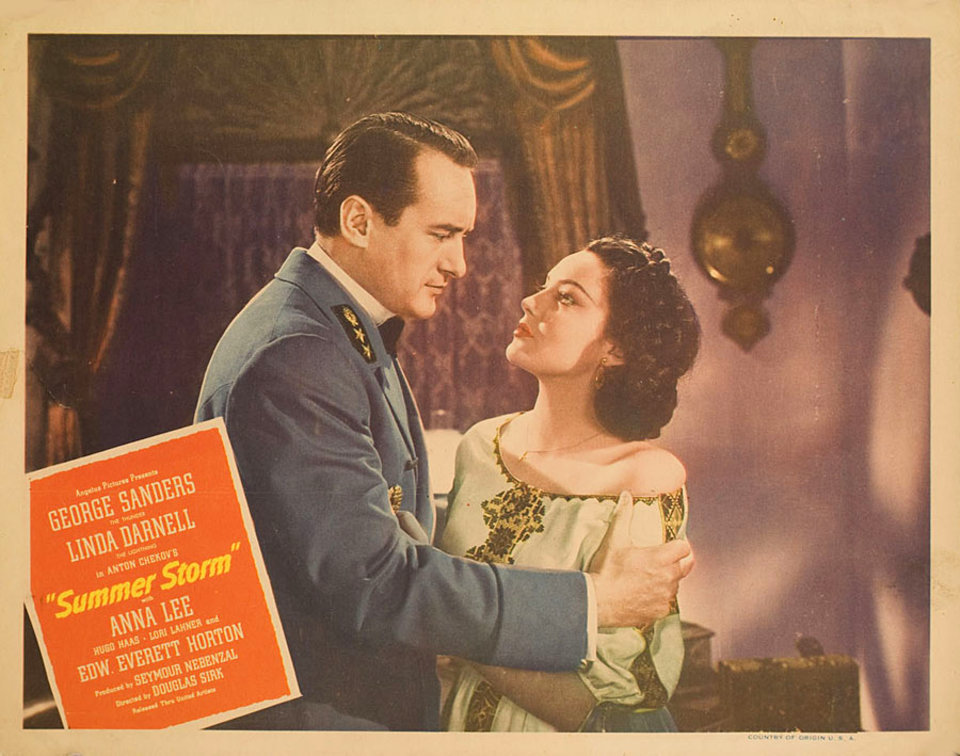 Summer Storm Original 1944 U.S. Scene Card