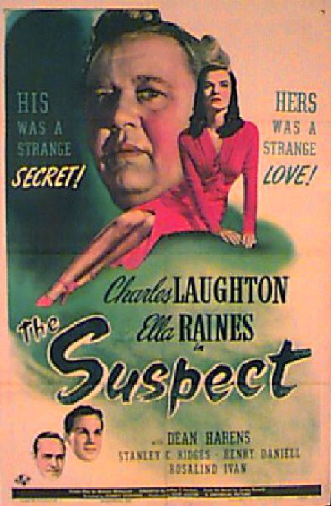 The Suspect Original 1944 U.S. One Sheet Movie Poster