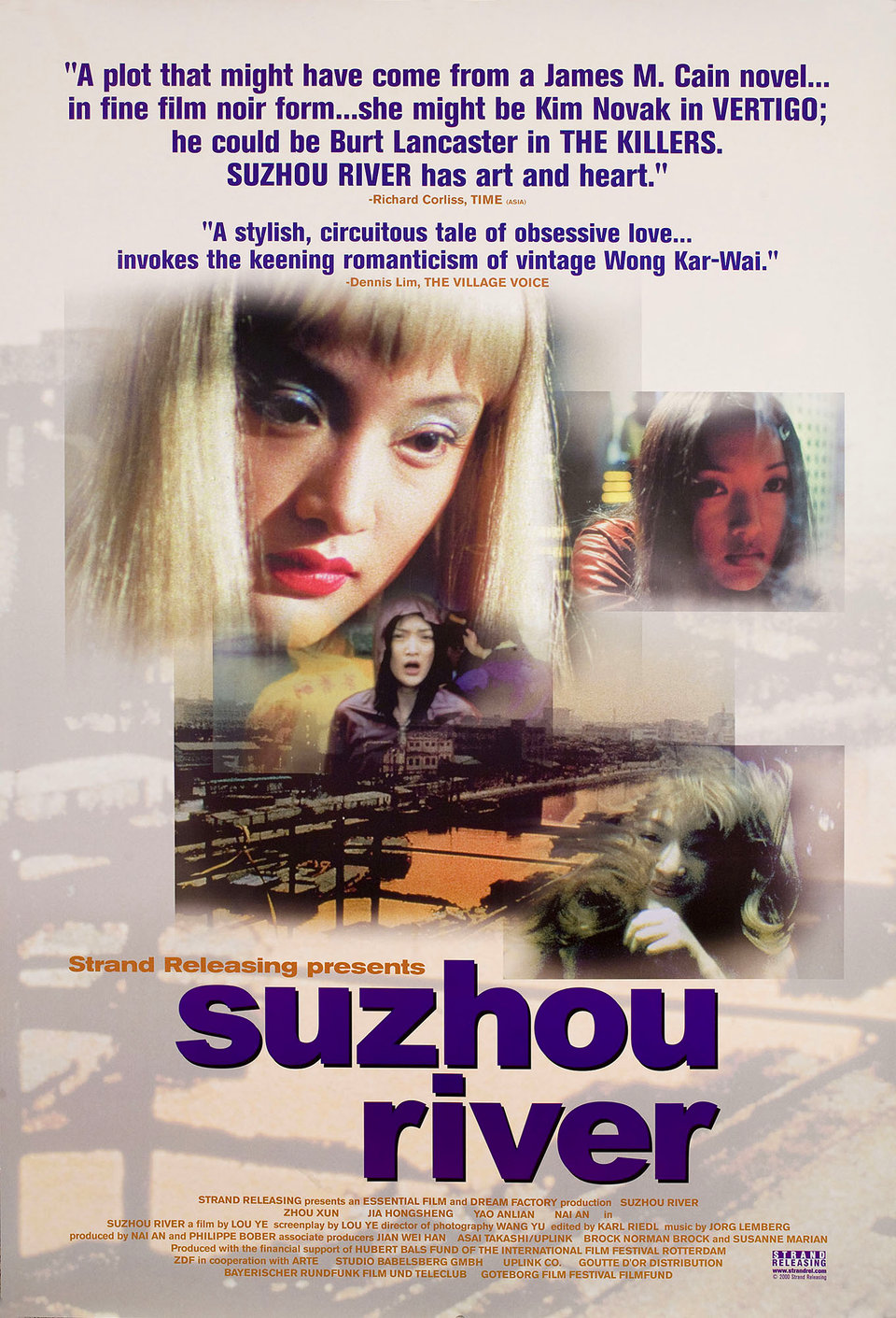 Suzhou River 2000 U.S. One Sheet Poster