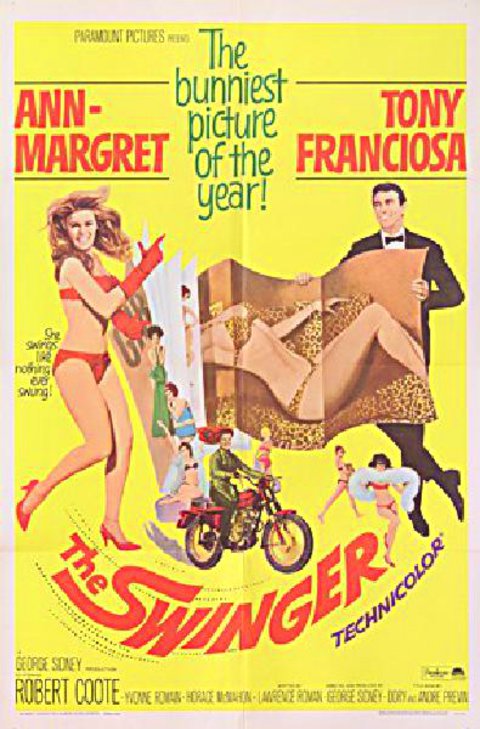 The Swinger Original 1966 U.S. One Sheet Movie Poster