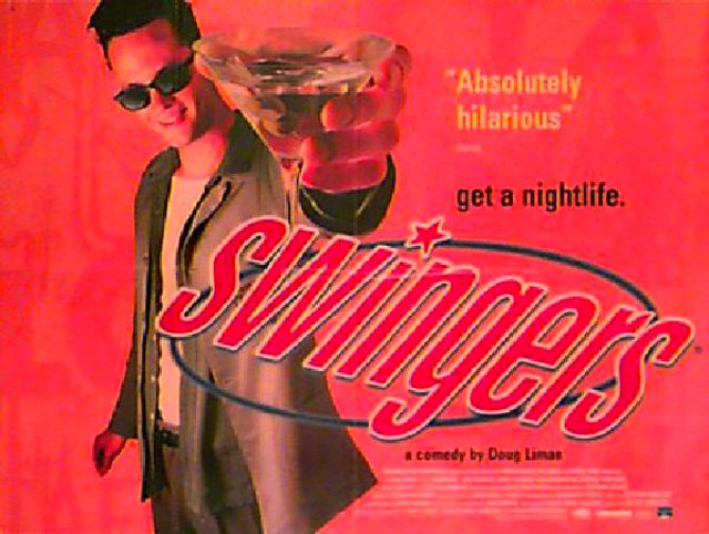 Swingers Original 1996 British Quad Movie Poster