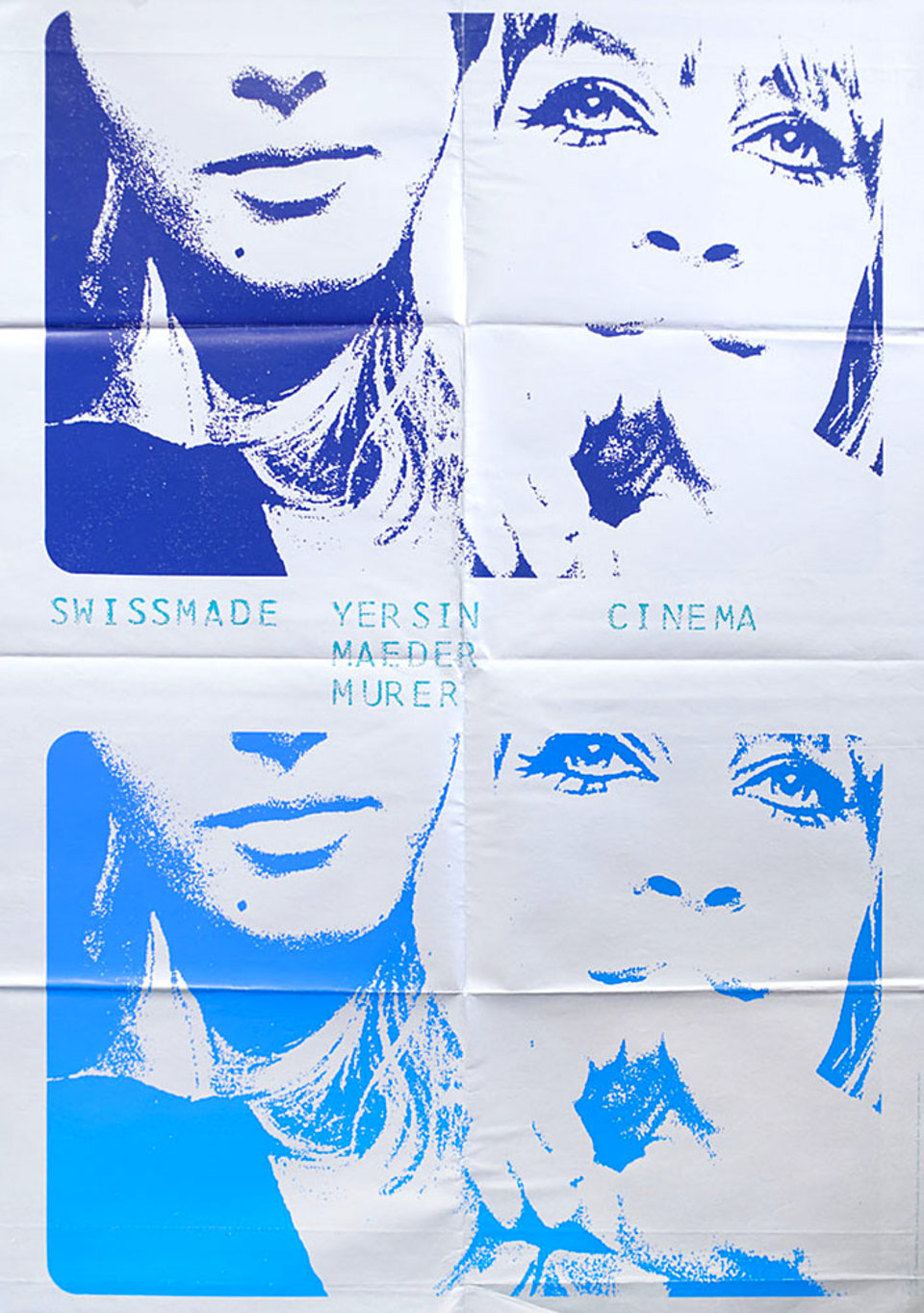 Swiss Made Original 1968 Swiss Movie Poster