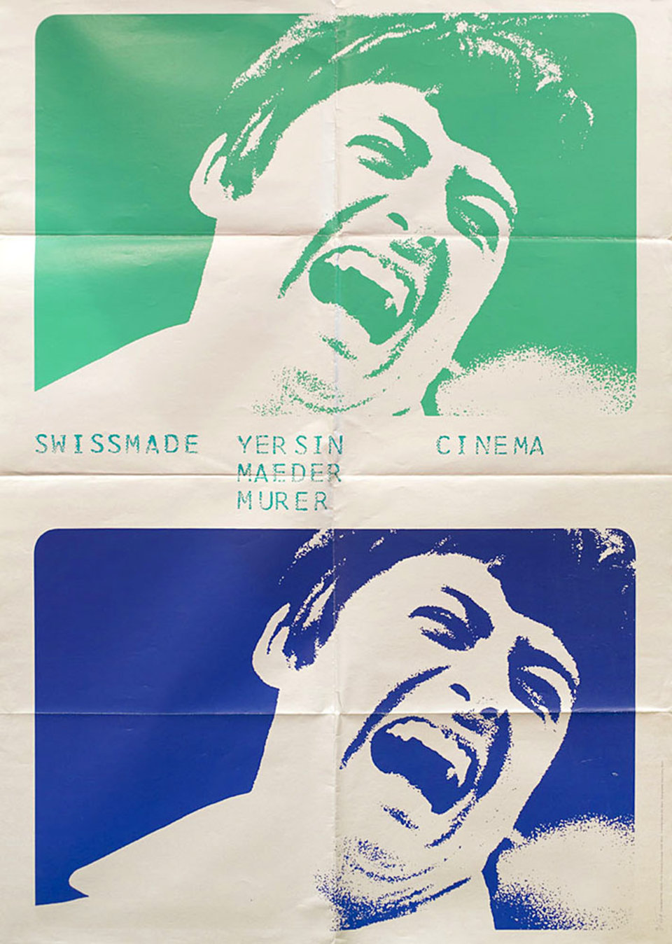 Swiss Made Original 1968 Swiss Movie Poster