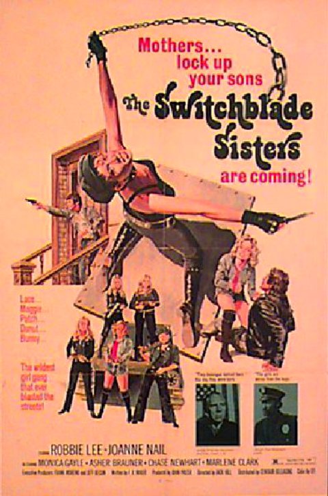 Switchblade Sisters Original 1975 U.S. One Sheet Movie Poster