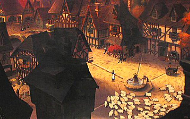 Beauty and the Beast 1990 British Double Crown Poster